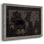 «Black Gold Map», reproduction encadrée sur toile-96272885-96272887