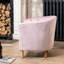 Tarbes Velvet Barrel Chair-2122223237
