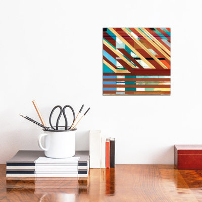 Zig Zag I by Bellissimo Art - Wrapped Canvas Gallery-Wrapped Canvas Giclée
