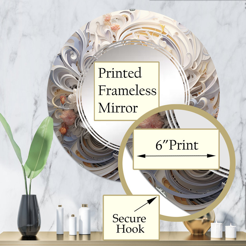 Miroir Sinobi, 32 po x 32 po