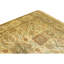 Hand Knotted Wool Oriental Area Rug in Gold