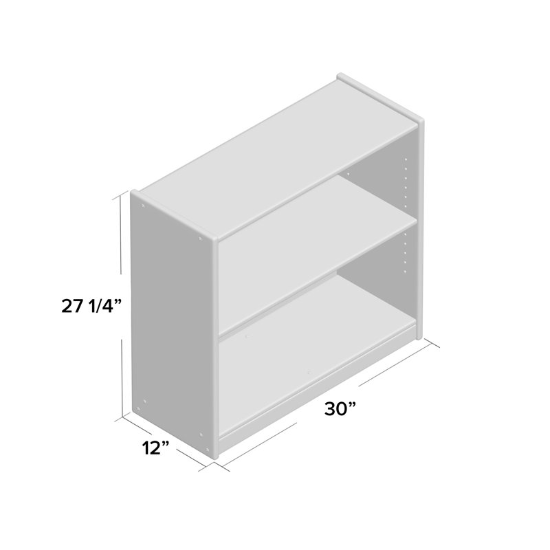 Contender Adjustable Shelf Bookcase (27-1/4" H)