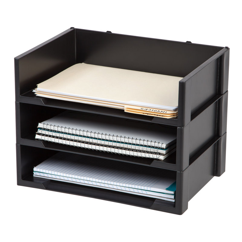 Plastic Stackable File Organizer