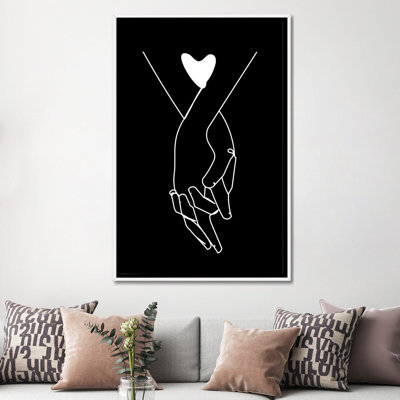 " Holding Hands " by Kiki C Landon