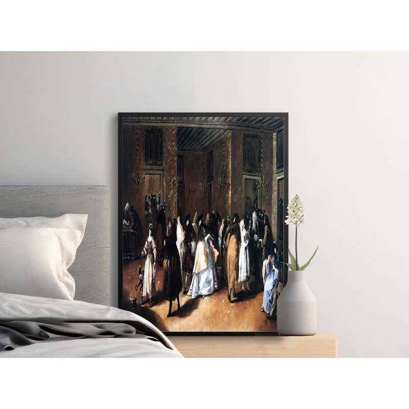 Wynkoop 1 Piece Floater Frame Wall Art, 16x24