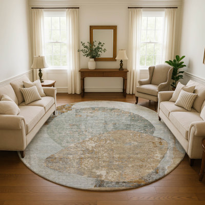 Premium Machine Washable Marasco AMF1635 Modern Rug