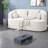Compact Chenille Sofas, Modern Loveseat For Home