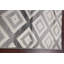 Tapis géométrique gris