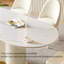 Ensembles de table de salle à manger ovales simples et luxueux-103235201