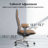 Genuine Leather Executive Chair, Swivel Ergonomic Office Chair, Home Desk Chair with Tilt Reclining, Adjustable Height, Adjustable Seat Depth-812859849