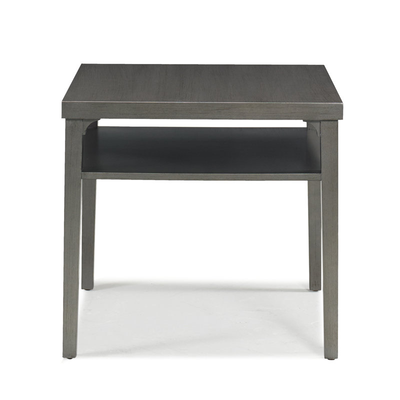 Corbel Top End Table with Storage