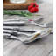 French Home Laguiole 20-Piece Stainless Steel Flatware Set, Service for 4, Stainless Steel Handles