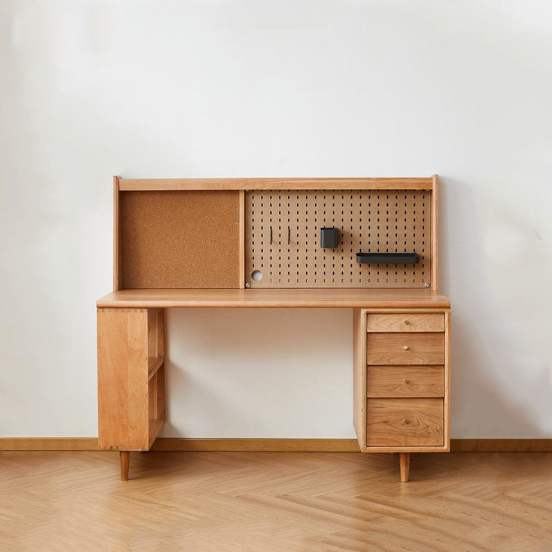 Bureau moderne de style minimaliste, H 48,43 po x l 59,06 po x P 24,41 po 