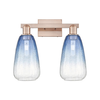 Brookhaven Almond - Antique Copper - Bath Vanity Light