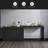 Innovative Sideboard With 2-Door, 3-Drawer Design And Adjustable Pull-Out Top For Flexible Use,Suitable For Study,Entrance And Living Room-1127577689