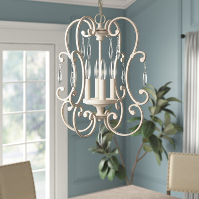 Oriana 4 - Light Dimmable Lantern Geometric Chandelier