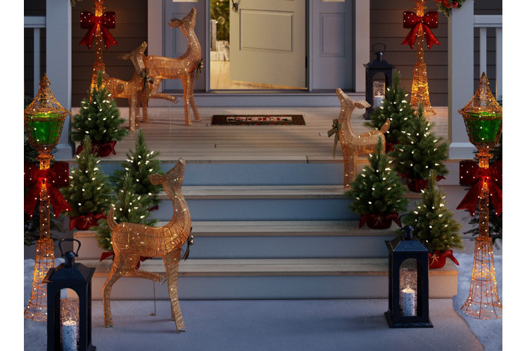 16 Christmas Front Porch Ideas to Up Your Curb Appeal - Wayfair Canada, image size:750x500