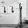 CASAINC 2 Handle Floor Roman Tub Faucet with Diverter