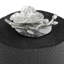 White Orchid Standing Paper Towel Holder