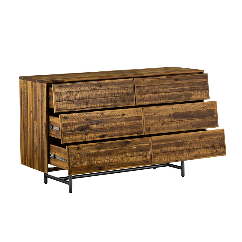 Commode double 6 tiroirs David