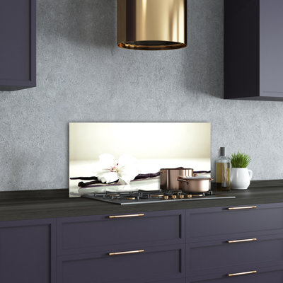 Litherland 50cm W x 100cm L Glass Peel and Stick Panel