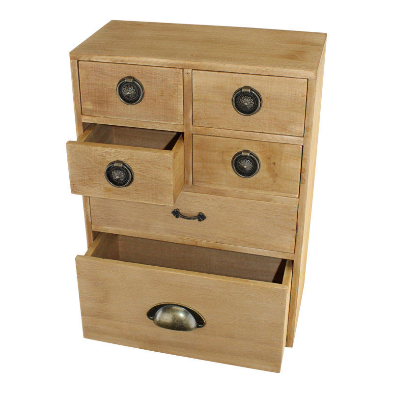Dews Wood Desk Organiser