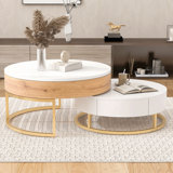 Tables basses gigognes à 2 tiroirs Modern Modern