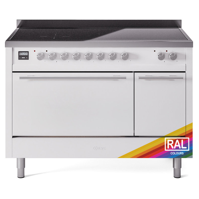 ILVE Professional Plus II 48 po à induction, 6 éléments à induction (porte pleine), RAL Classic