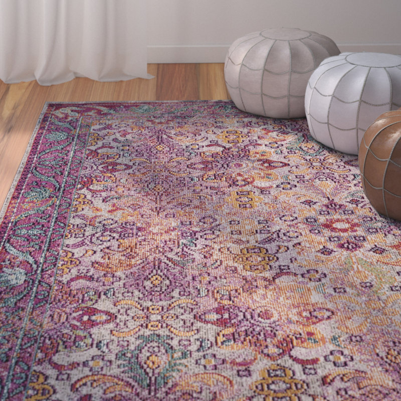 Sanroman Performance Oriental Rug, Rectangle 9' x 12'