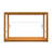 42 In. Artisan Wooden Bakery Display Horizontal Case, light color