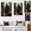 «Villian In The Night Sky», reproduction sur toile-74197176-74197179