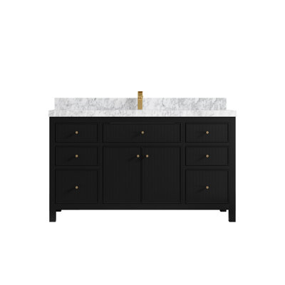Meuble-lavabo simple 60 po