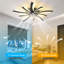 70cm 7 - Blade LED Dimmable Ceiling Fan with Remote Control and Light Kit Included-1153554875