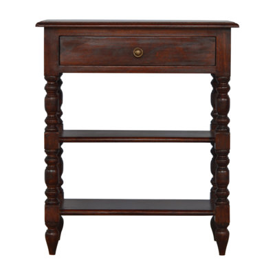 Side Table Solid Wood End Table