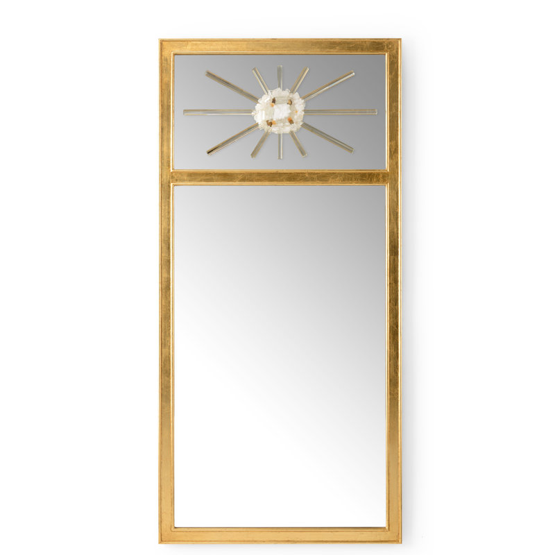 Miroir d’appoint biseauté moderne et contemporain Crystal Trumeau