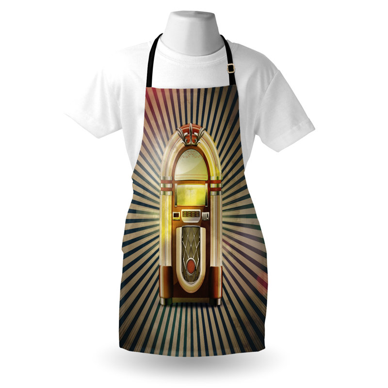 No Pattern Bib Apron