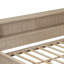Lit de jour en bois avec tablettes de rangement et 3 tiroirs-433759788-433759791