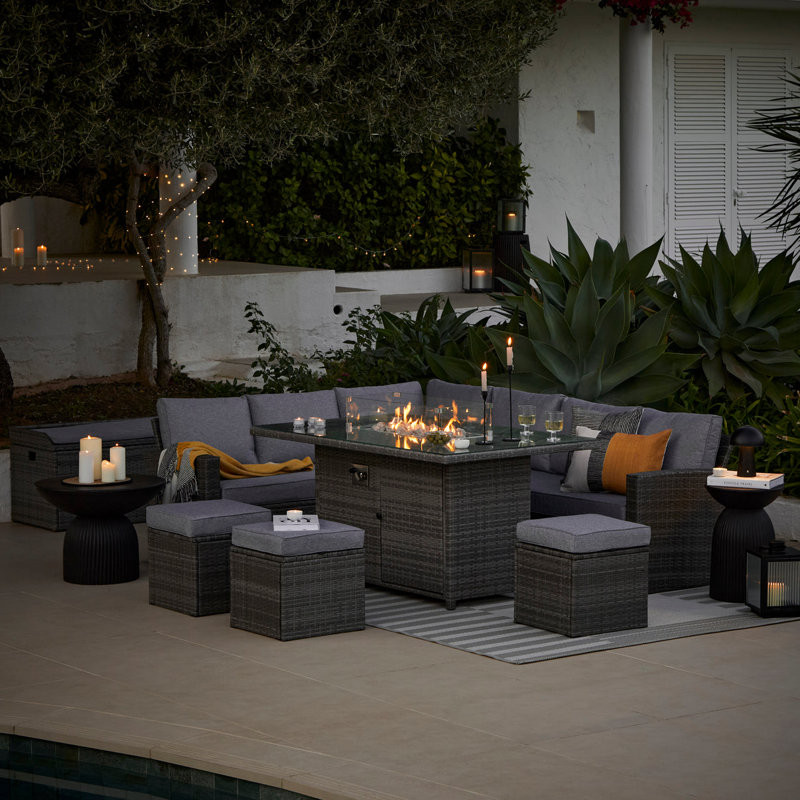 Takina Outdoor Rug, Rectangle 160 x 230 cm, Taupe