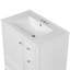 Meuble-lavabo de 30 pouces avec lavabo en céramique, porte à fermeture en douceur et beaucoup de rangement pour les salles de bain modernes-447431128