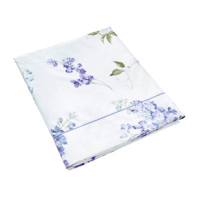 Charme Percale Flat Sheet