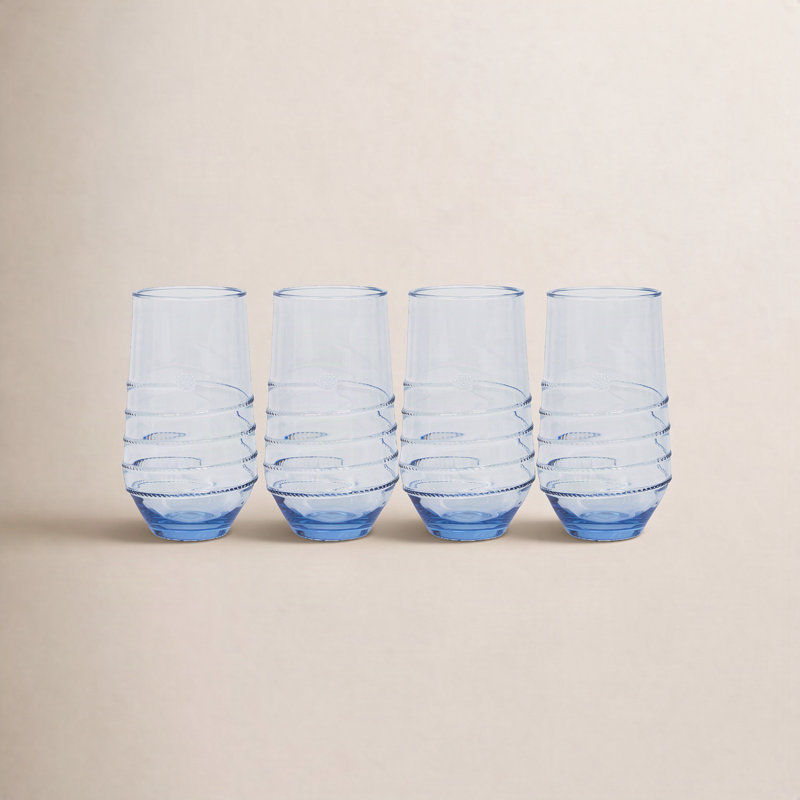 Amalia Acrylic Small Tumbler, Ocean, 18.5 Oz.