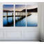 Brandleow Bay Jetty - 3 pièces, reproduction d'art sur toile-38250577