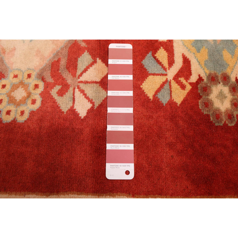 Oushak Red Rug 6'9" x 9'1"