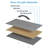 Maquan 76'' Metal Freestanding Garment Rack-1853739783