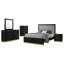 Freret 5-piece Queen Bedroom Set Black-98386776-98386779-128535047