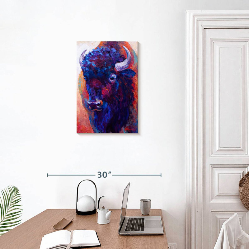 Brampt Thunderhorse, 24" H x 16" W