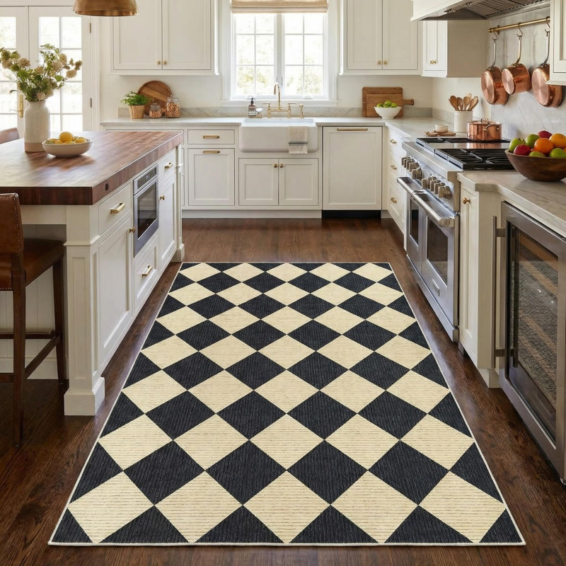 Geometric 80cm X 150cm Area Rug