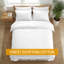 100% Egyptian Cotton Duvet Cover Set – Luxury Hotel Collection Bedding, Soft & Breathable Comforter Cover with Zipper Closure-122725127