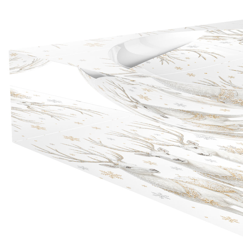Acrylic Decorative Tray, 6"W x 6"D