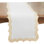 Enchanting Scallop Border Table Runner